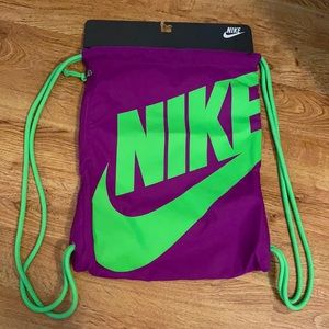 Nike Swoosh drawstring bag